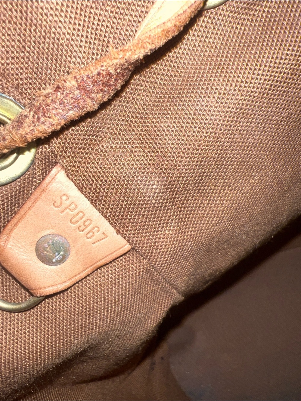Louis Vuitton Monogram Mini Backpack in Brown and Tan Leather Trim - Picture 11 of 11